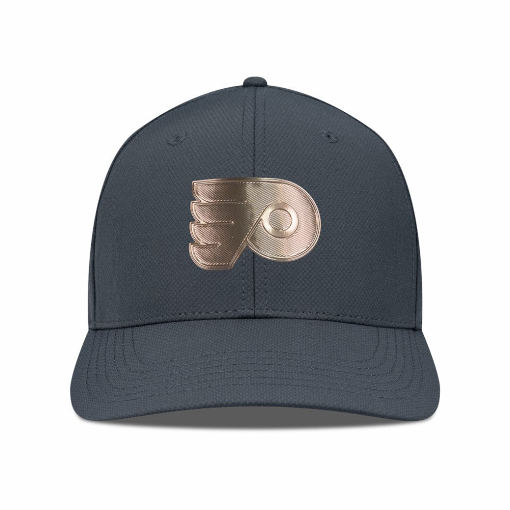 Philadelphia Flyers Levelwear Rise Copper Insignia Flex Hat Sale