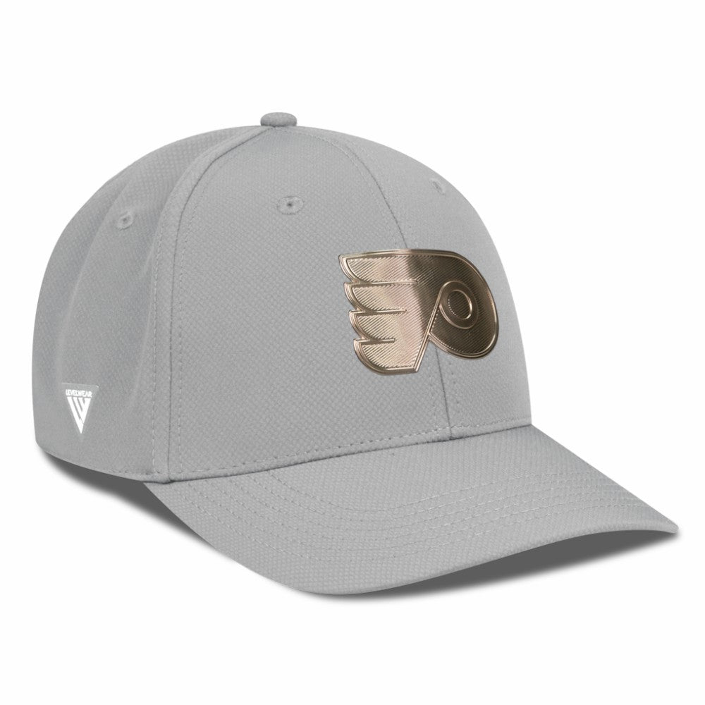 Philadelphia Flyers Levelwear Rise Copper Insignia Flex Hat Online