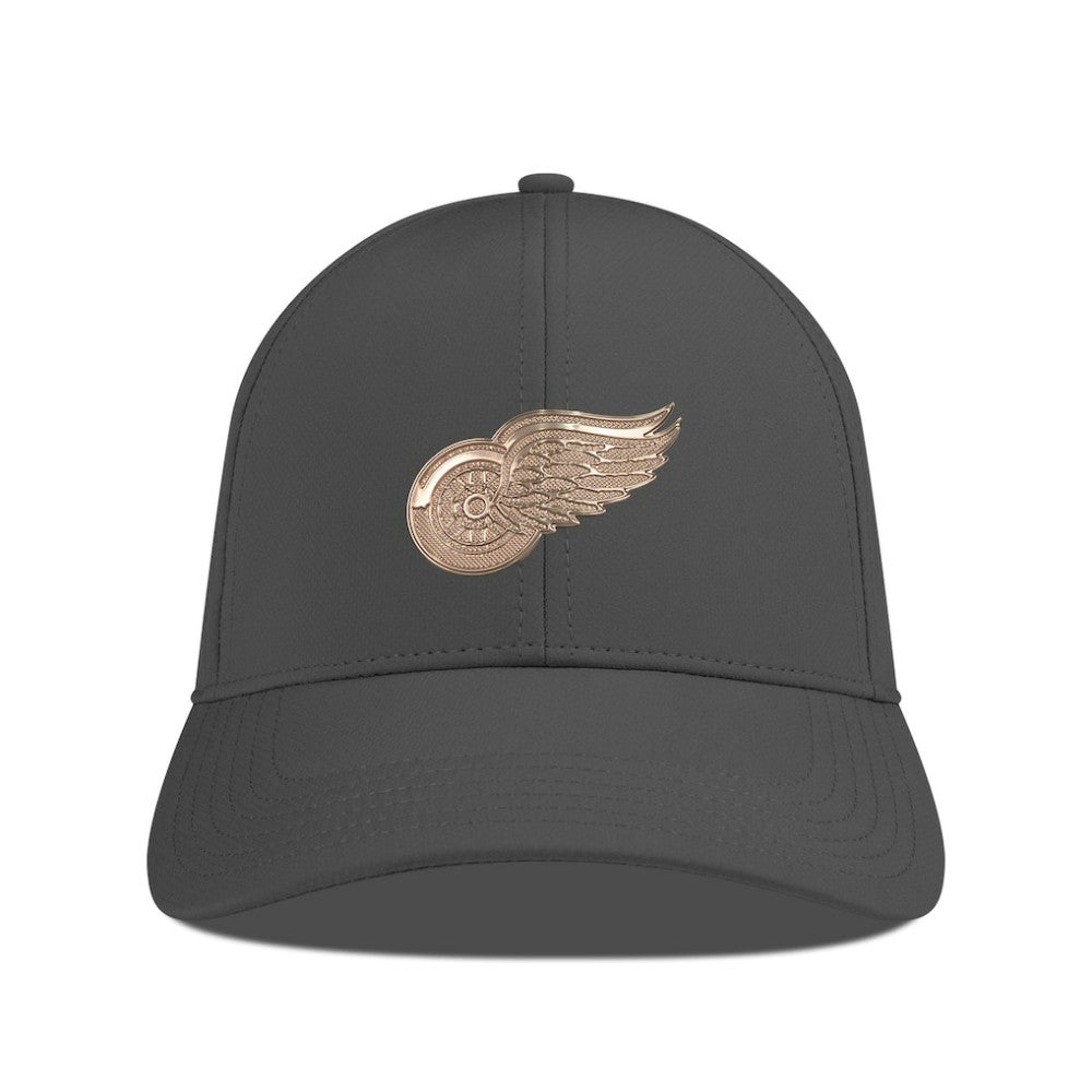 Detroit Red Wings Levelwear Ascend Copper Insignia Vented Adjustable Hat Sale