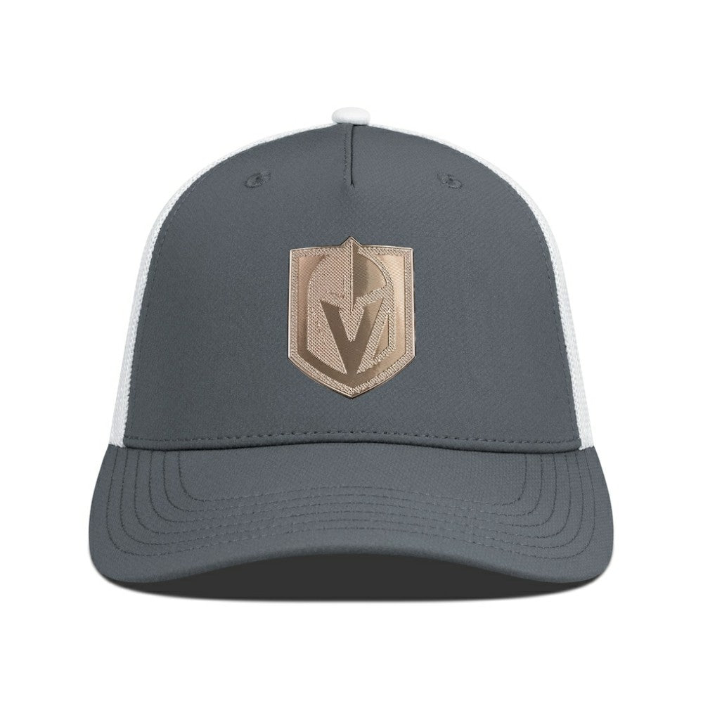 Vegas Golden Knights Levelwear Signal Copper Insignia Trucker Adjustable Hat For Sale