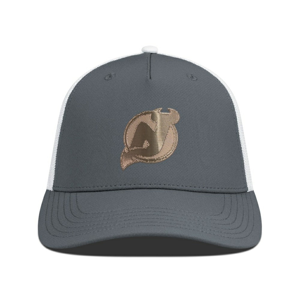 New Jersey Devils Levelwear Signal Copper Insignia Trucker Adjustable Hat Outlet