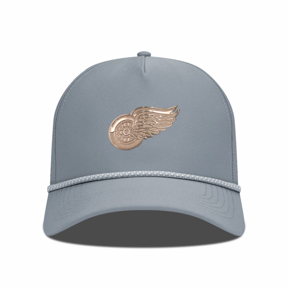 Detroit Red Wings Levelwear Gordon Copper Insignia Vented Adjustable Hat Outlet