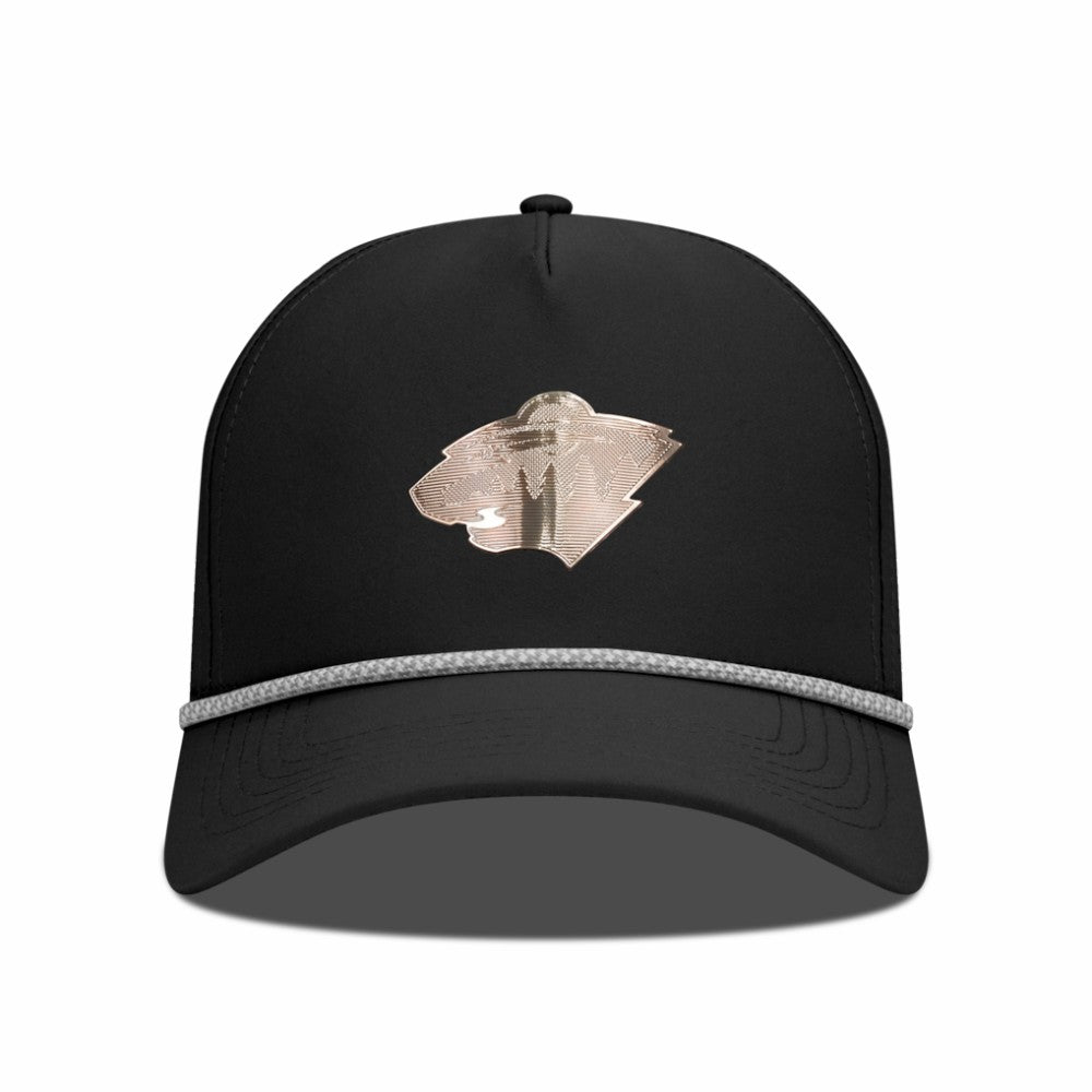 Minnesota Wild Levelwear Gordon Copper Insignia Vented Adjustable Hat On Sale
