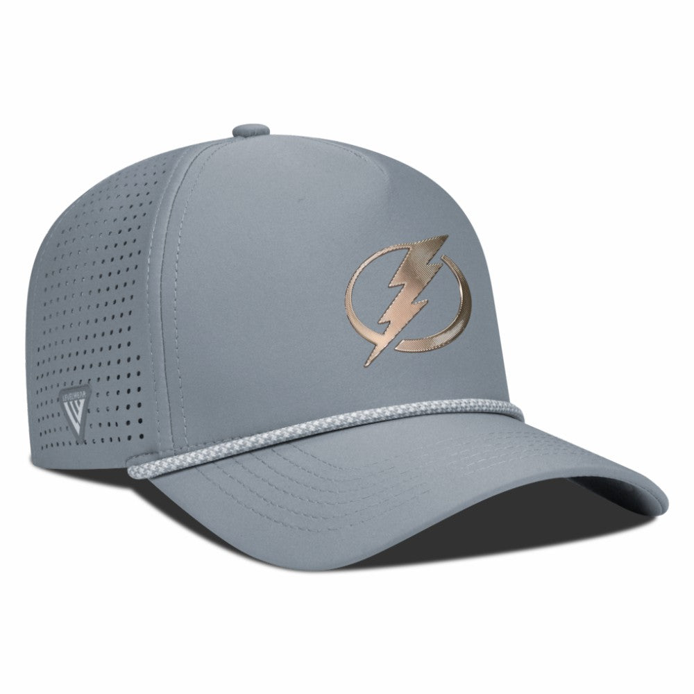 Tampa Bay Lightning Levelwear Gordon Copper Insignia Vented Adjustable Hat Outlet