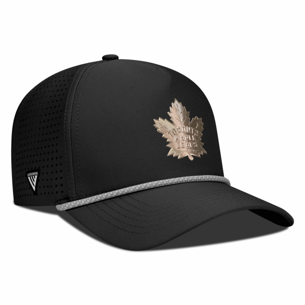 Toronto Maple Leafs Levelwear Gordon Copper Insignia Vented Adjustable Hat For Sale