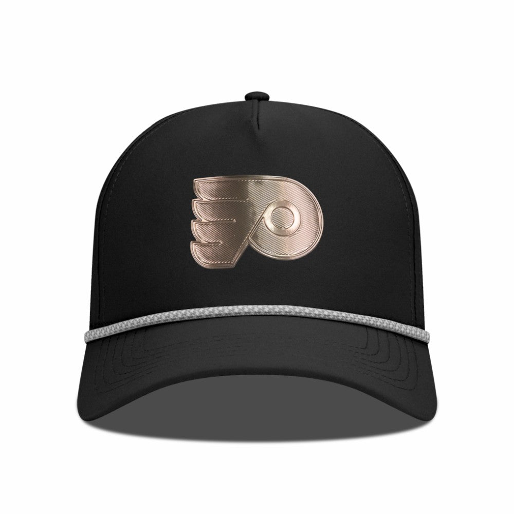 Philadelphia Flyers Levelwear Gordon Copper Insignia Vented Adjustable Hat For Sale