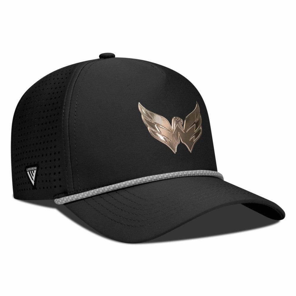 Washington Capitals Levelwear Gordon Copper Insignia Vented Adjustable Hat For Sale