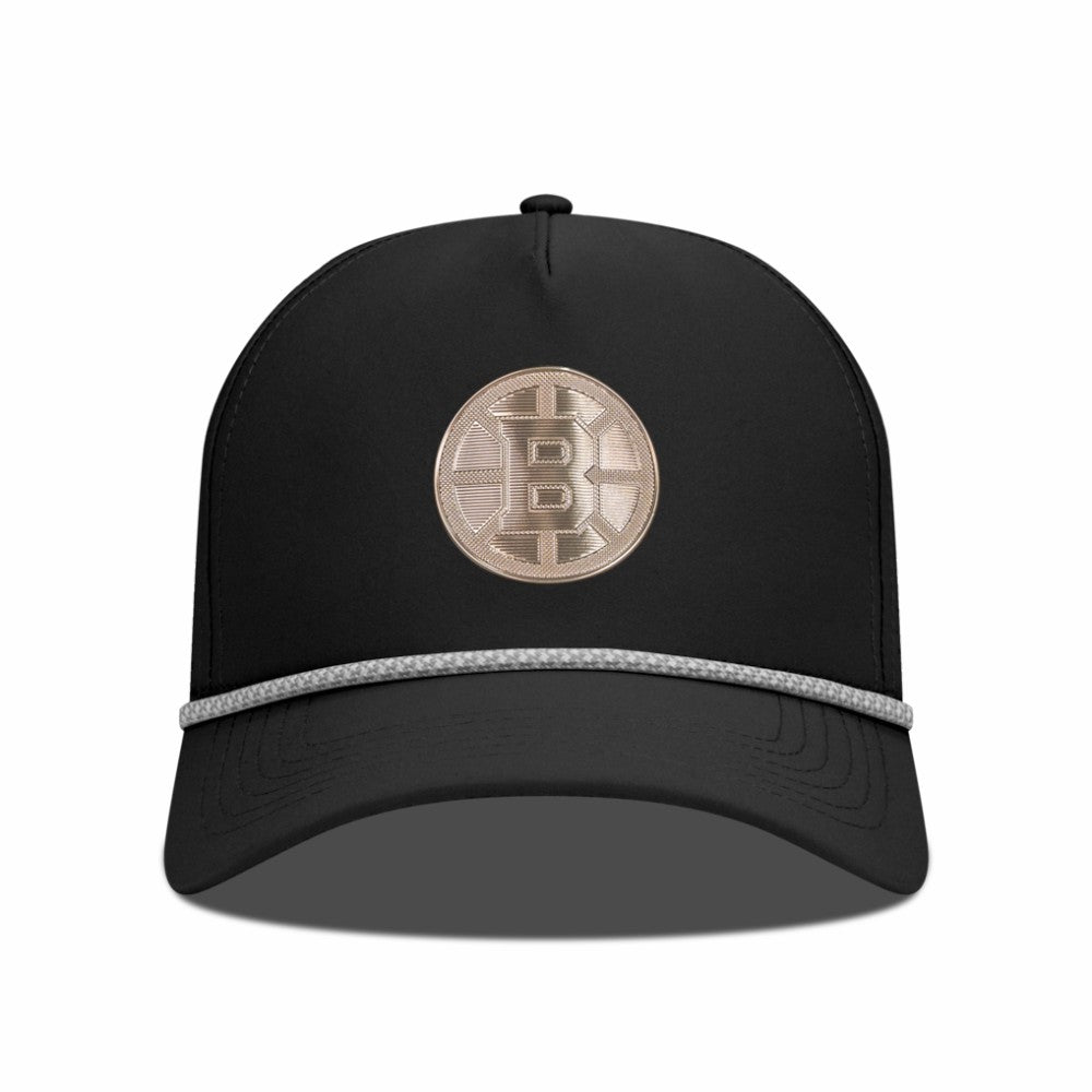 Boston Bruins Levelwear Gordon Copper Insignia Vented Adjustable Hat Sale