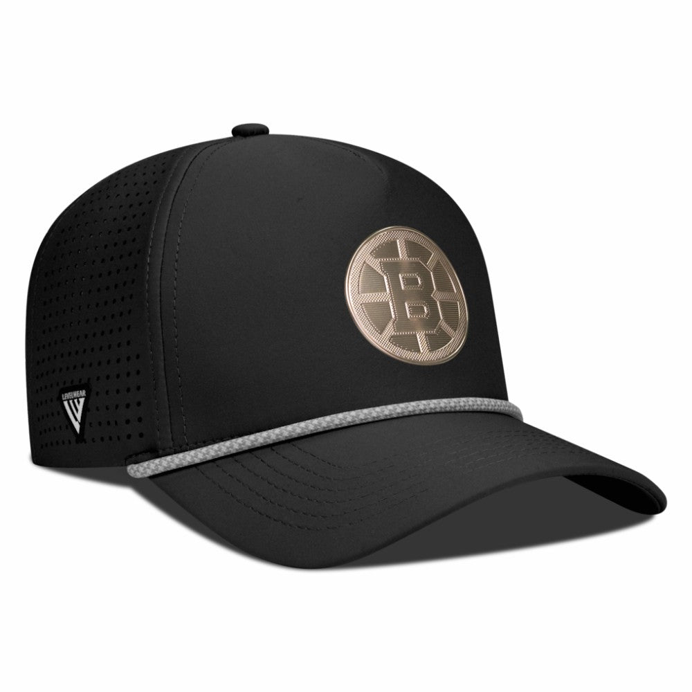 Boston Bruins Levelwear Gordon Copper Insignia Vented Adjustable Hat Sale