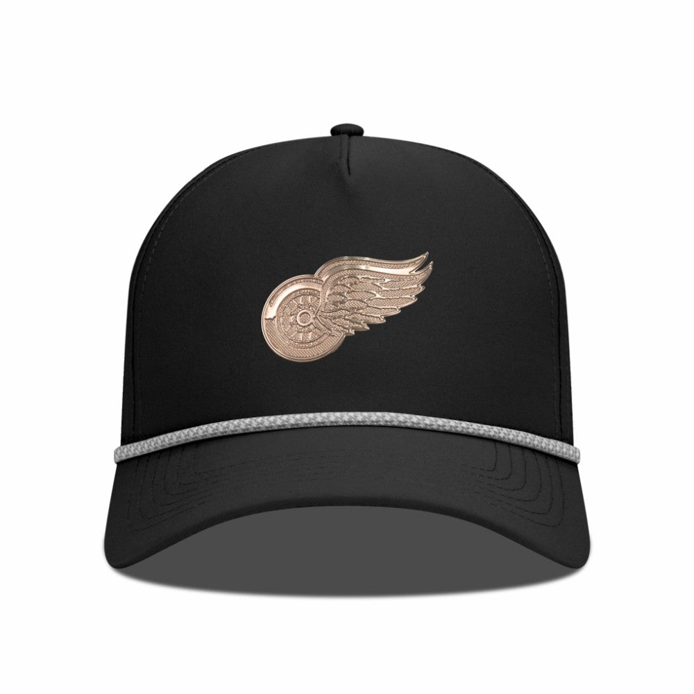 Detroit Red Wings Levelwear Gordon Copper Insignia Vented Adjustable Hat On Sale