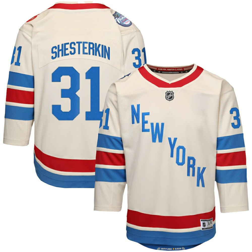 Igor Shesterkin New York Rangers Outerstuff Youth 2026 NHL Winter Classic Premier Jersey Discount