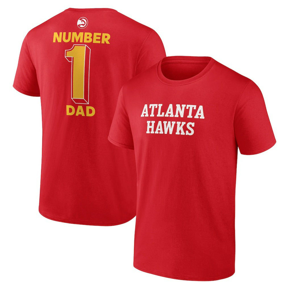 Atlanta Hawks #1 Dad Jersey T-Shirt On Sale