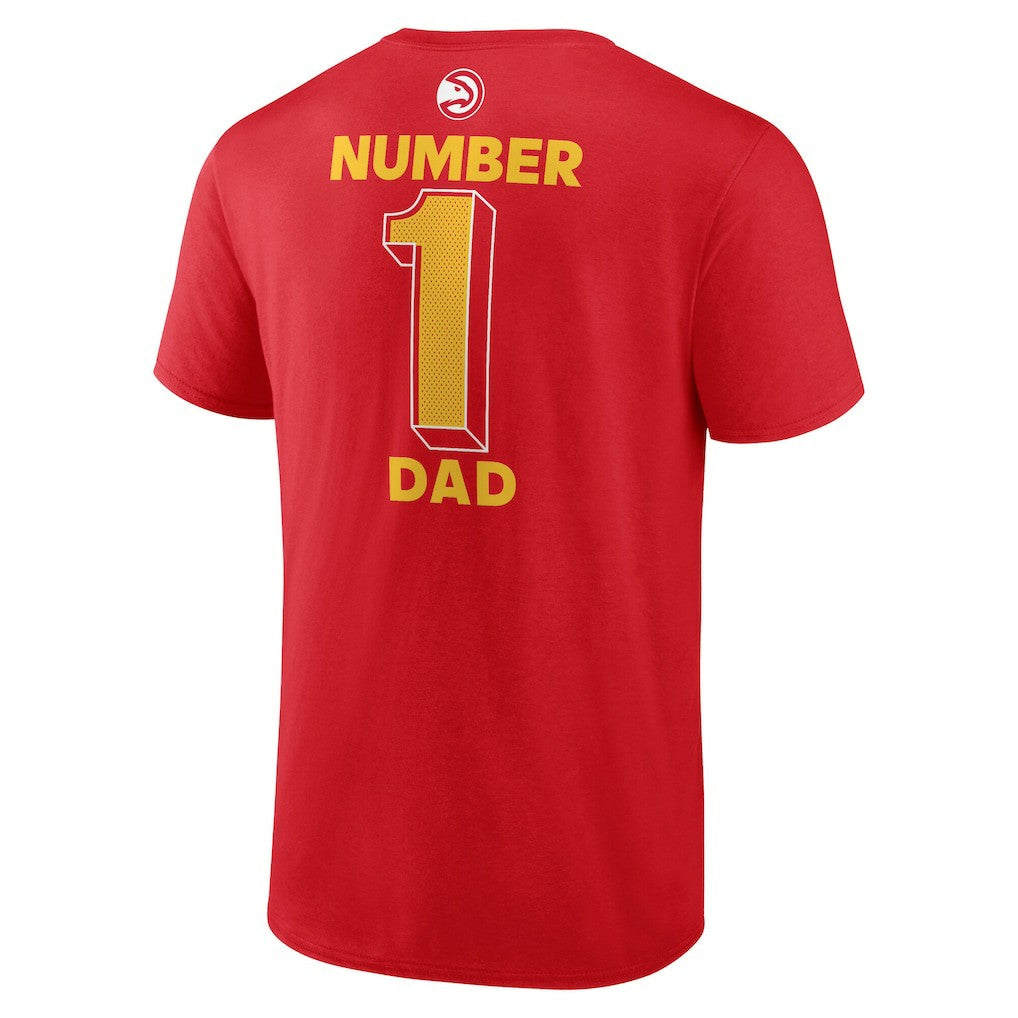 Atlanta Hawks #1 Dad Jersey T-Shirt On Sale