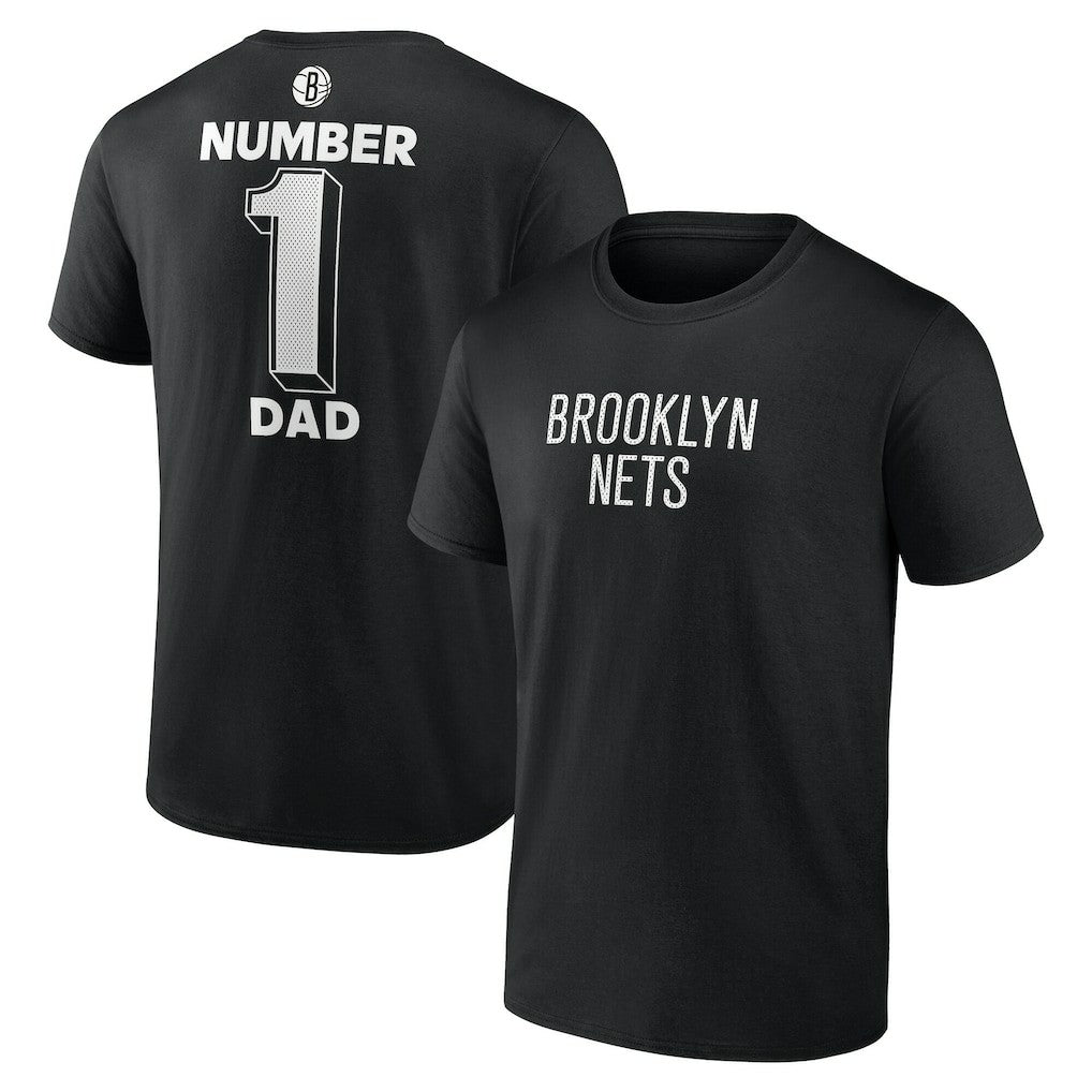 Brooklyn Nets #1 Dad Jersey T-Shirt On Sale