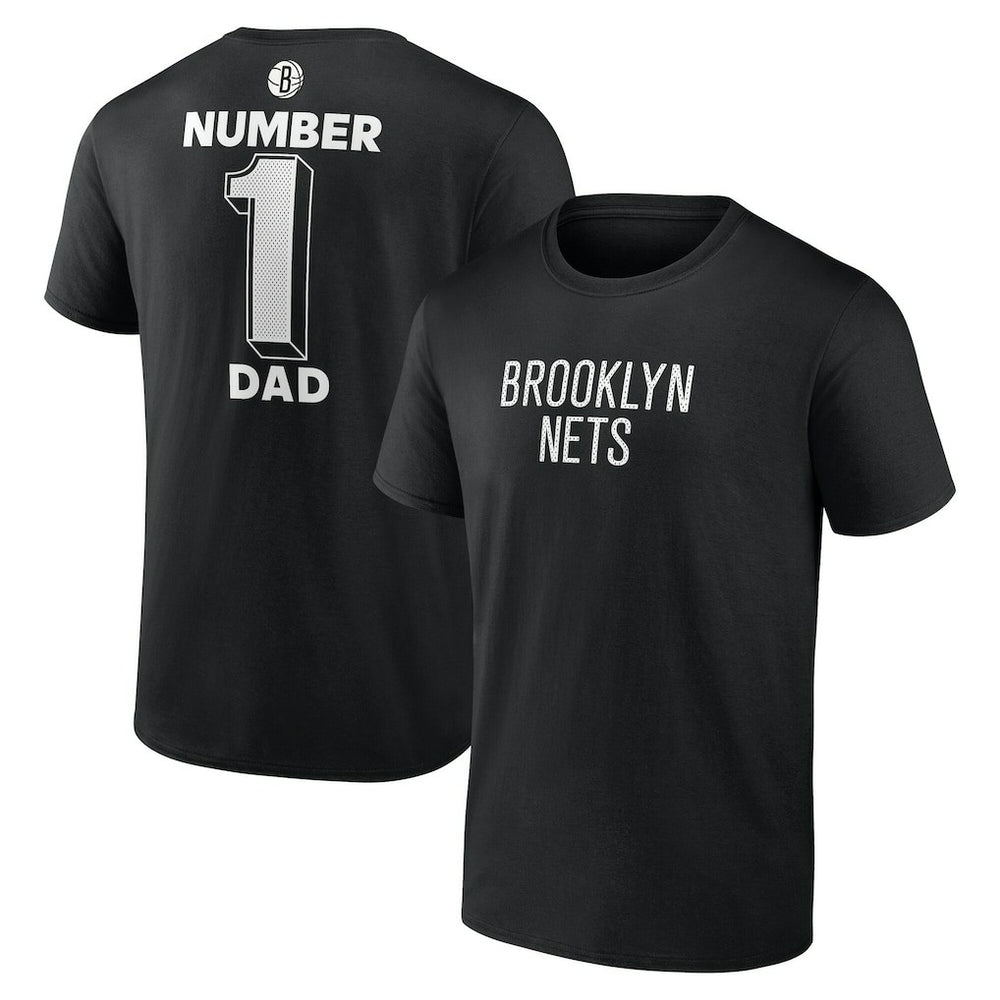 Brooklyn Nets #1 Dad Jersey T-Shirt On Sale