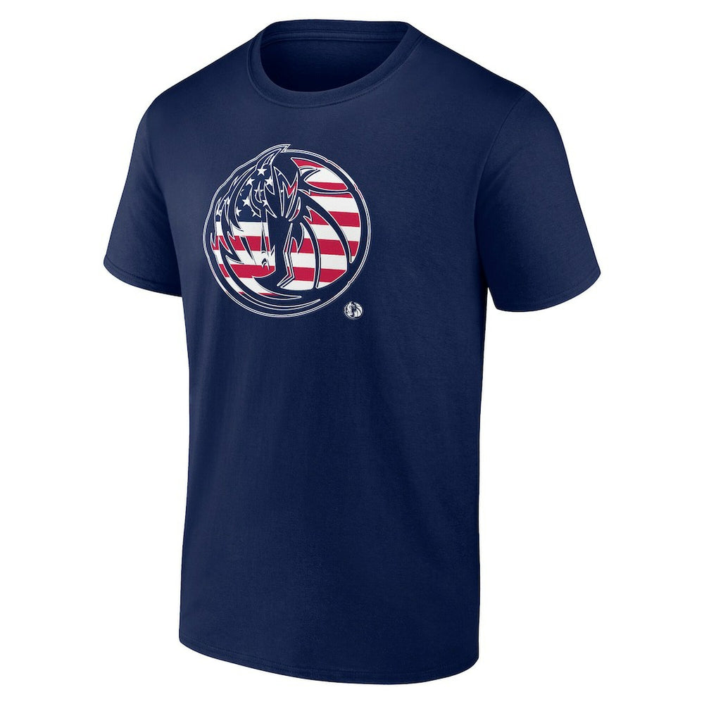Dallas Mavericks Flag Logo T-Shirt sale On Sale