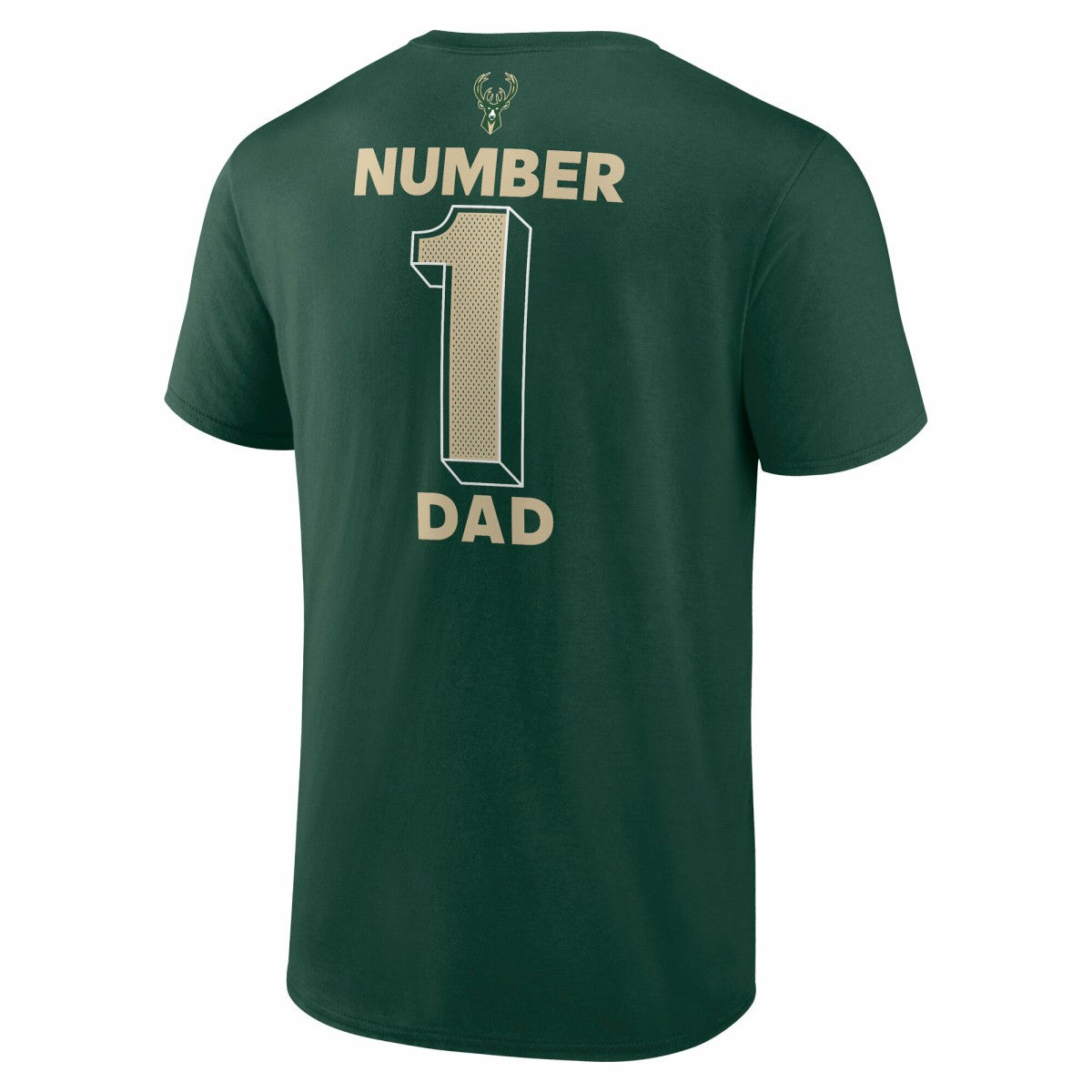 Milwaukee Bucks #1 Dad Jersey T-Shirt For Sale