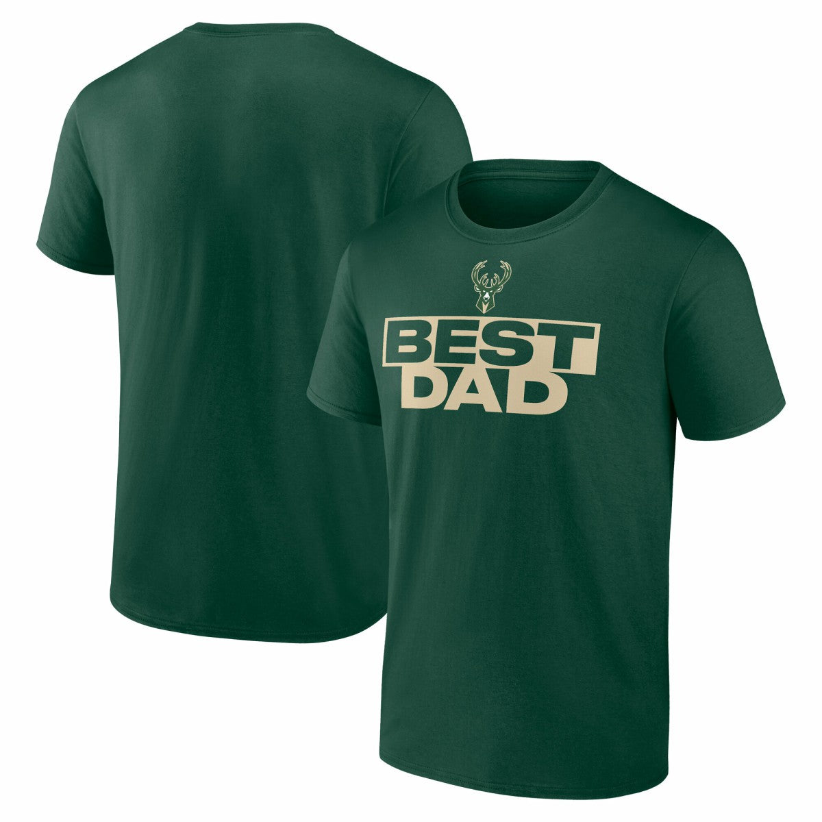 Milwaukee Bucks Greatest Dad T-Shirt New