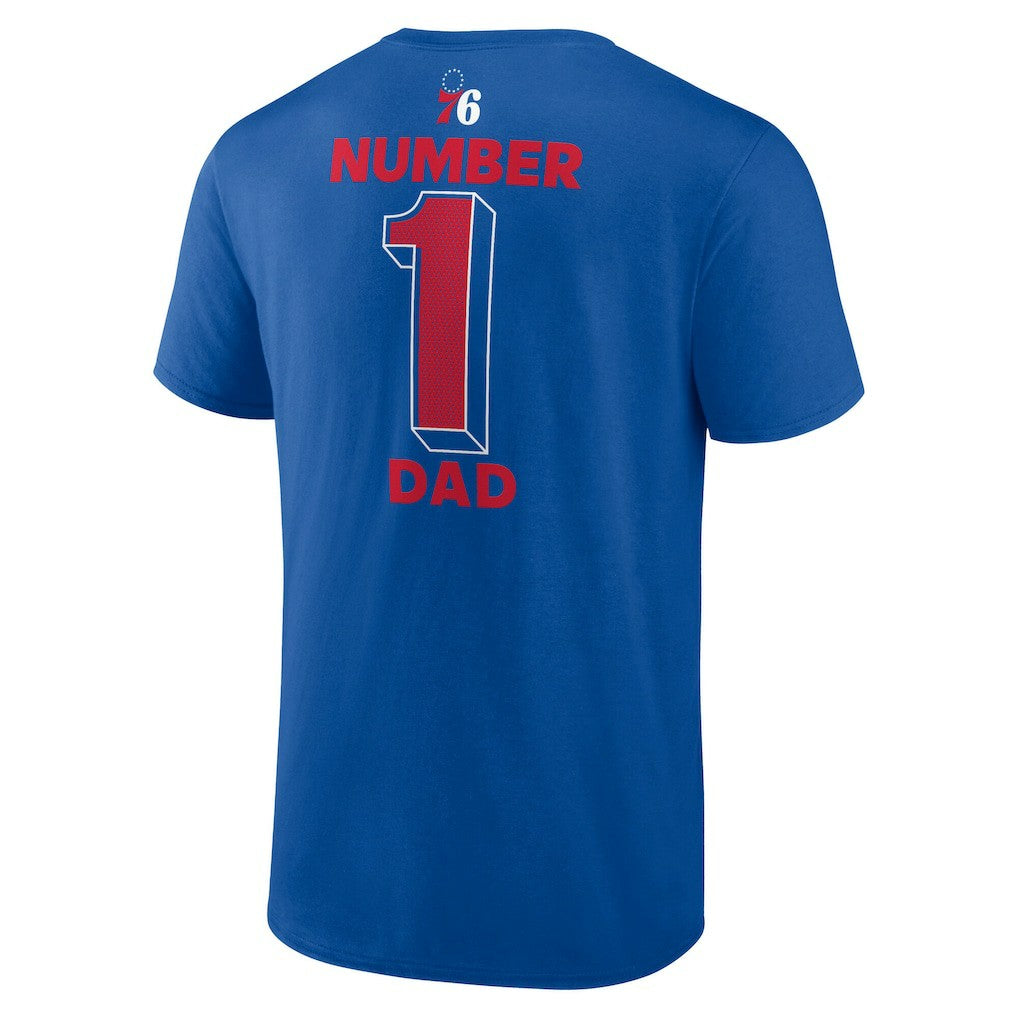 Philadelphia 76ers #1 Dad Jersey T-Shirt Online