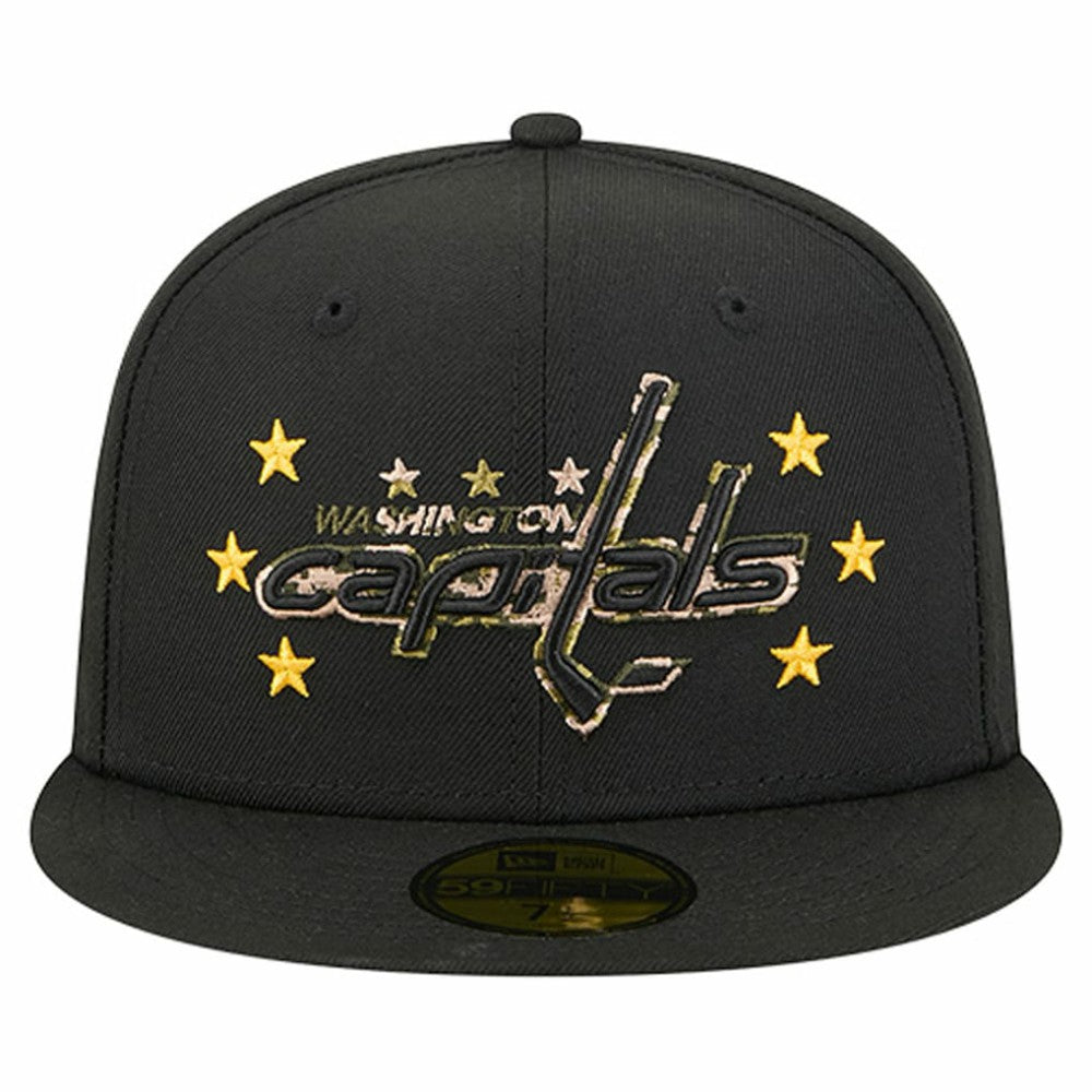 Washington Capitals New Era Military Appreciation Digital Camo Stars 59FIFTY Fitted Hat For Sale