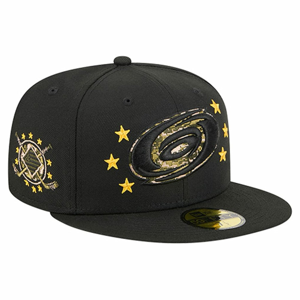 Carolina Hurricanes New Era Military Appreciation Digital Camo Stars 59FIFTY Fitted Hat Online