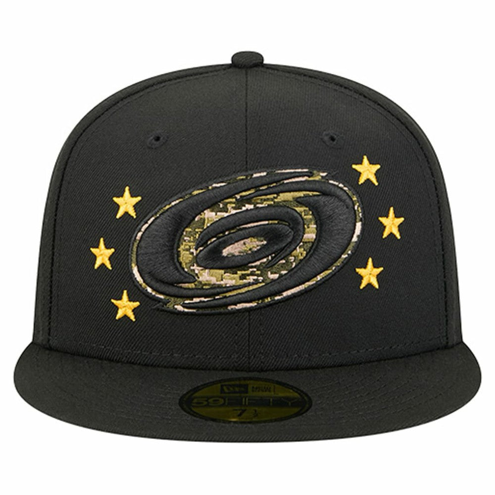 Carolina Hurricanes New Era Military Appreciation Digital Camo Stars 59FIFTY Fitted Hat Online