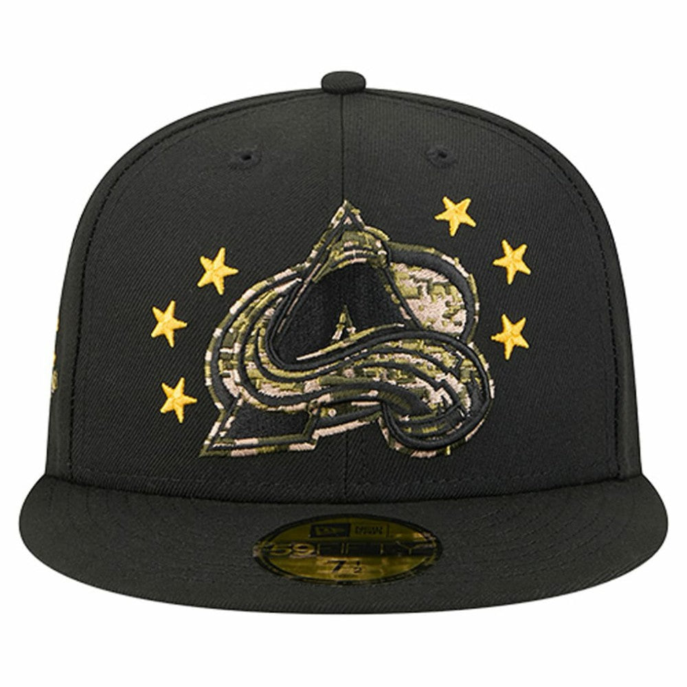 Colorado Avalanche New Era Military Appreciation Digital Camo Stars 59FIFTY Fitted Hat Discount