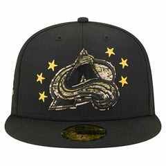 Colorado Avalanche New Era Military Appreciation Digital Camo Stars 59FIFTY Fitted Hat Discount