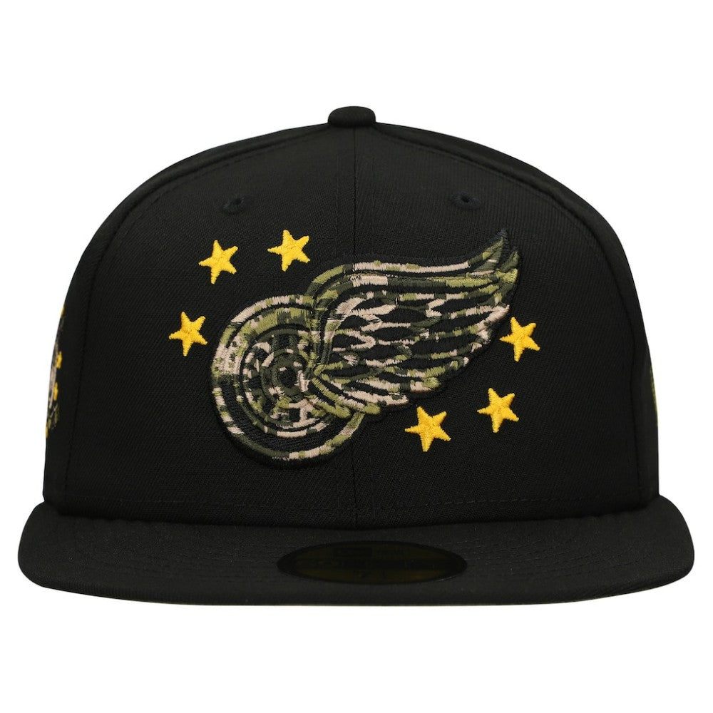 Detroit Red Wings New Era Military Appreciation Digital Camo Stars 59FIFTY Fitted Hat Outlet