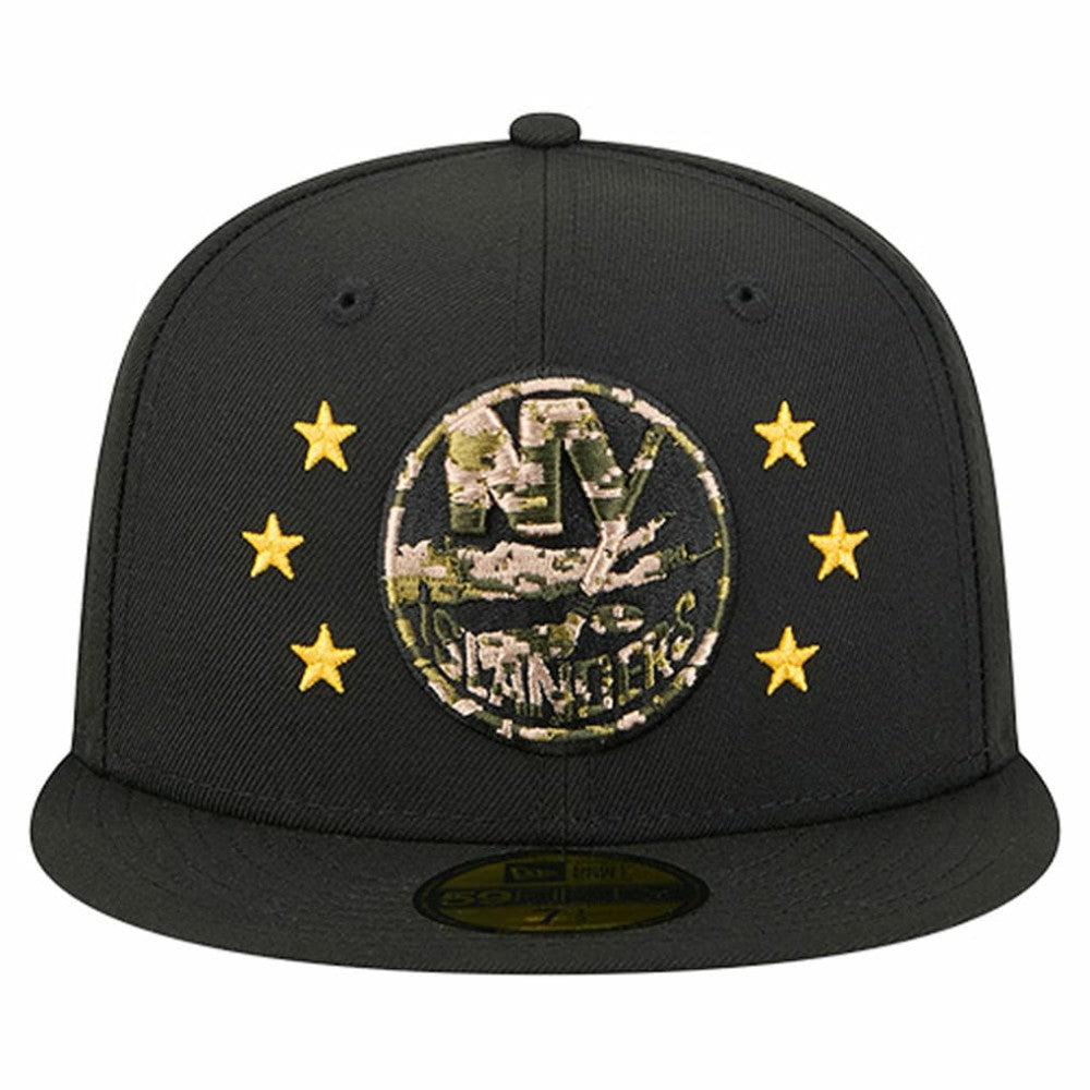 New York Islanders New Era Military Appreciation Digital Camo Stars 59FIFTY Fitted Hat Discount