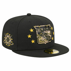 New York Rangers New Era Military Appreciation Digital Camo Stars 59FIFTY Fitted Hat For Sale