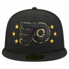 Philadelphia Flyers New Era Military Appreciation Digital Camo Stars 59FIFTY Fitted Hat For Sale
