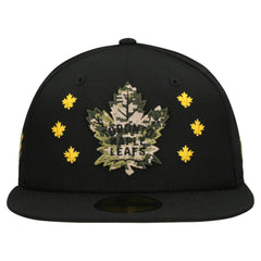 Toronto Maple Leafs New Era Military Appreciation Digital Camo Stars 59FIFTY Fitted Hat On Sale