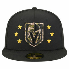 Vegas Golden Knights New Era Military Appreciation Digital Camo Stars 59FIFTY Fitted Hat Outlet