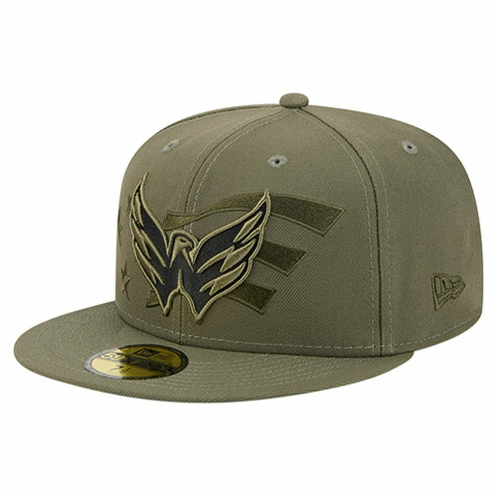 Washington Capitals New Era Military Appreciation Flag 59FIFTY Fitted Hat Sale