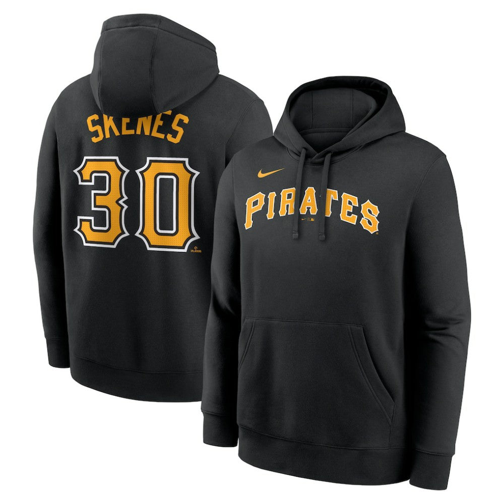 Paul Skenes Pittsburgh Pirates Nike Player Name & Number Club Fleece Pullover Hoodie | MLB Discount