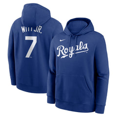 Bobby Witt Jr. Kansas City Royals Nike Player Name & Number Club Fleece Pullover Hoodie | MLB For sale