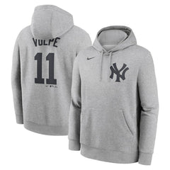 Anthony Volpe New York Yankees Nike Player Name & Number Club Fleece Pullover Hoodie | MLB For sale