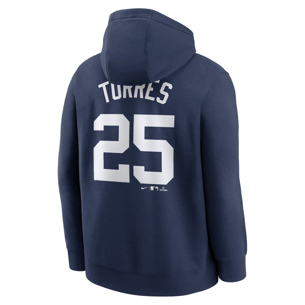 Gleyber Torres Detroit Tigers Nike Player Name & Number Club Fleece Pullover Hoodie | MLB For sale