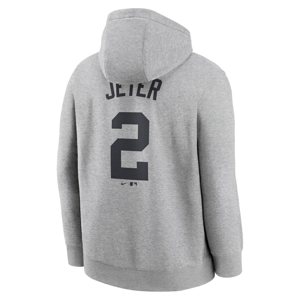 Derek Jeter New York Yankees Nike Player Name & Number Club Fleece Pullover Hoodie | MLB For sale