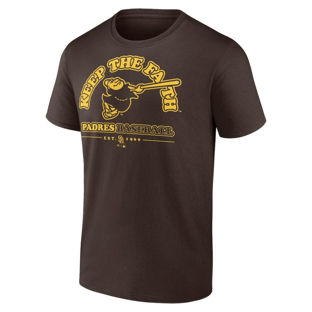 San Diego Padres Keep The Faith T-Shirt | MLB Outlet