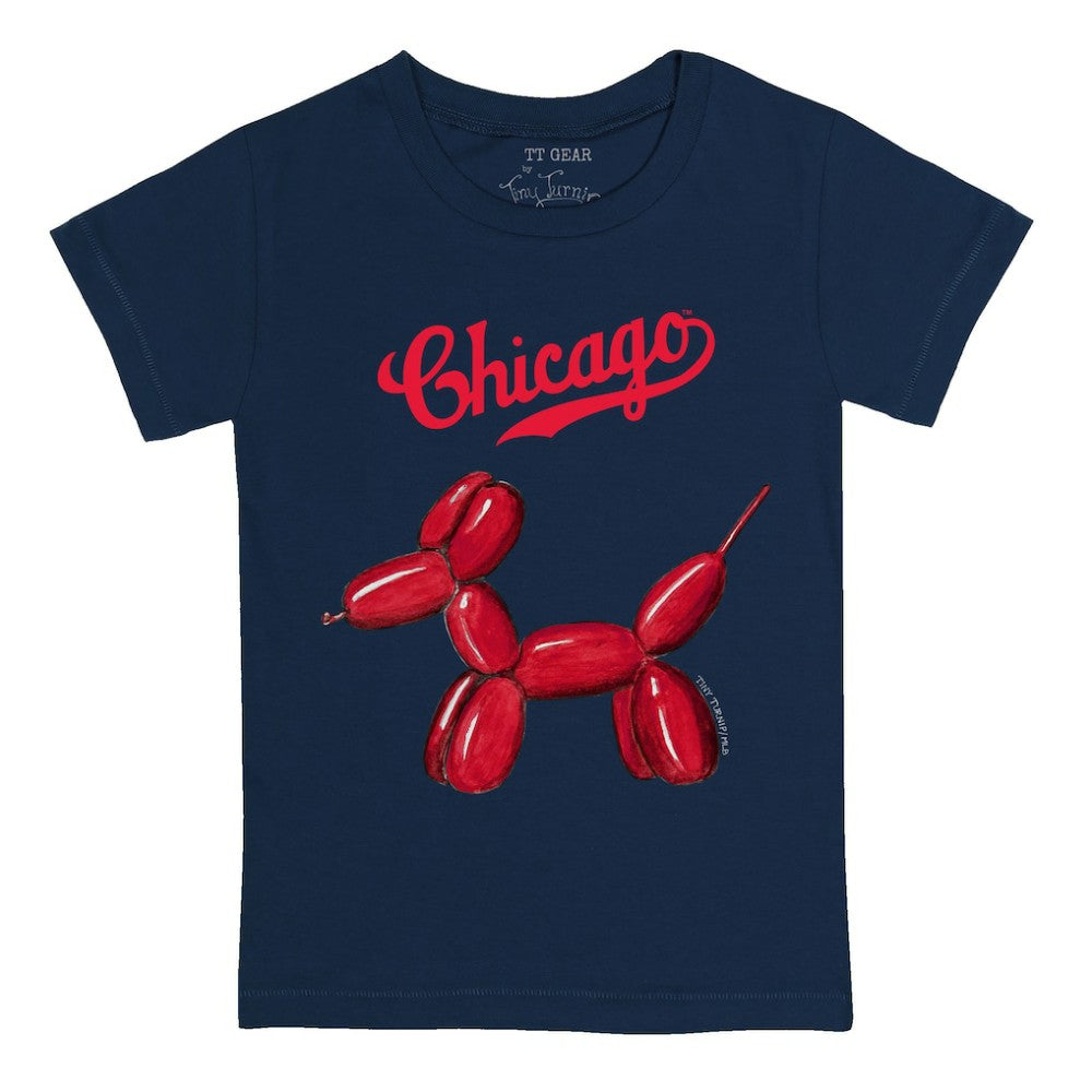 Chicago Cubs Tiny Turnip Youth Balloon Dog T-Shirt | MLB Outlet