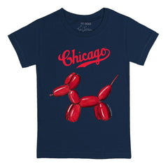 Chicago Cubs Tiny Turnip Youth Balloon Dog T-Shirt | MLB Outlet