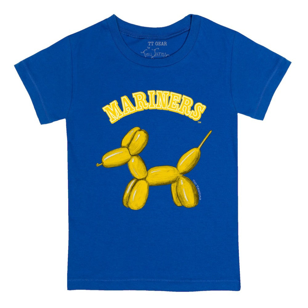 Seattle Mariners Tiny Turnip Youth Balloon Dog T-Shirt | MLB New