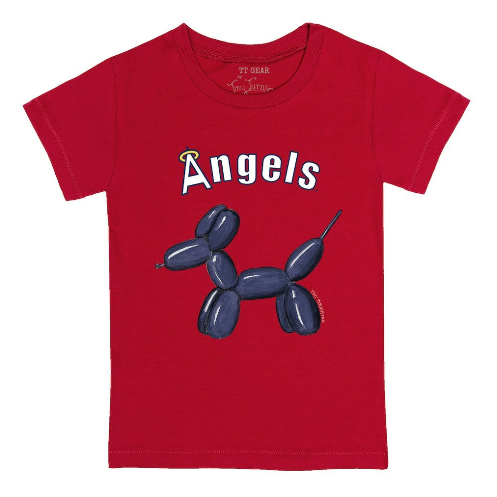 Los Angeles Angels Tiny Turnip Youth Balloon Dog T-Shirt | MLB US