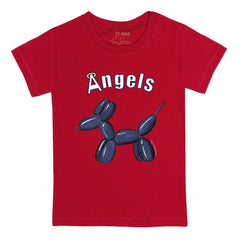 Los Angeles Angels Tiny Turnip Youth Balloon Dog T-Shirt | MLB US