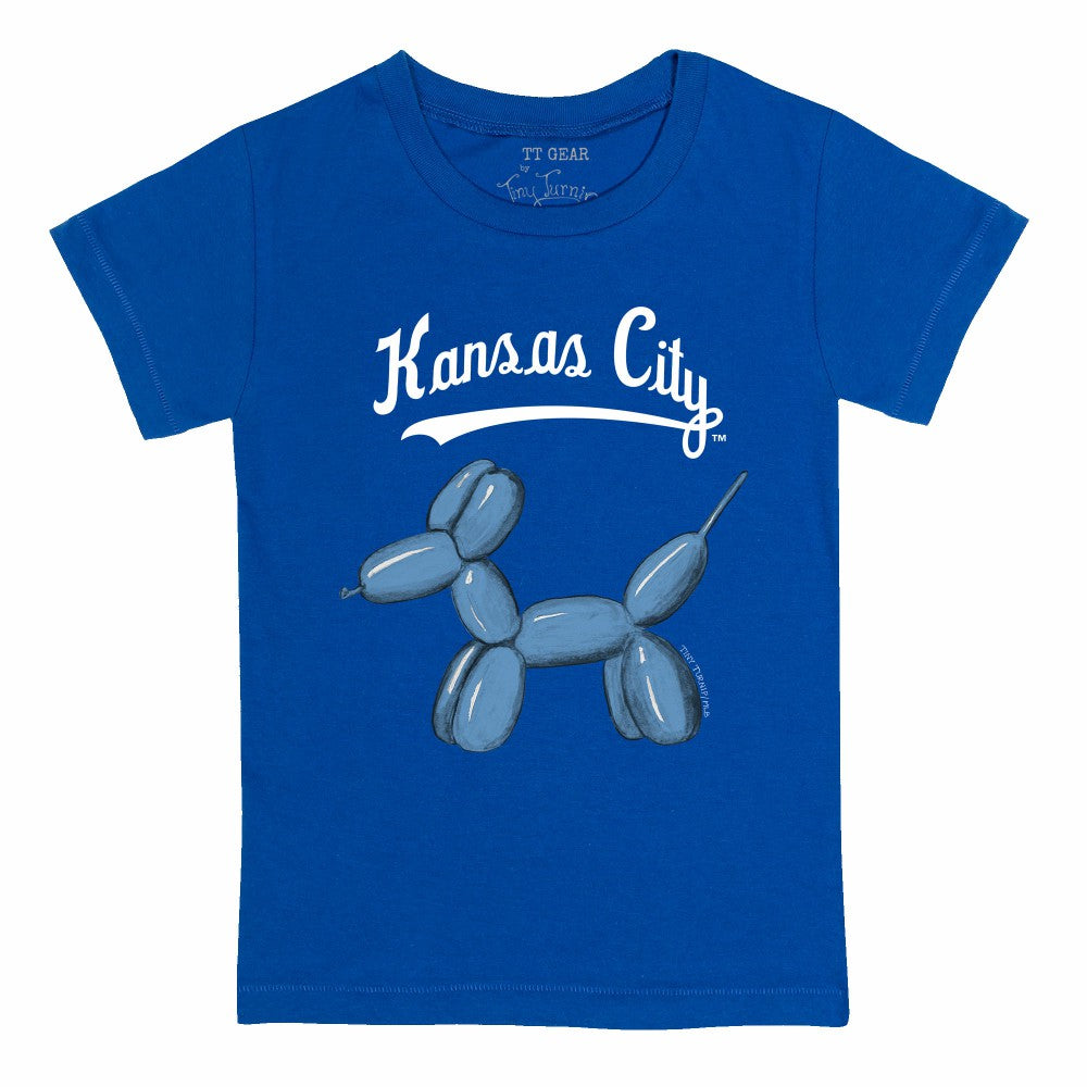 Kansas City Royals Tiny Turnip Youth Balloon Dog T-Shirt | MLB Sale