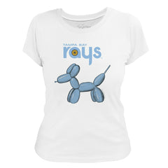 Tampa Bay Rays Tiny Turnip Women's Balloon Dog T-Shirt | MLB US
