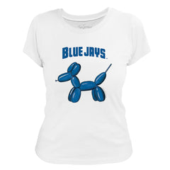 Toronto Blue Jays Tiny Turnip Women's Balloon Dog T-Shirt | MLB New