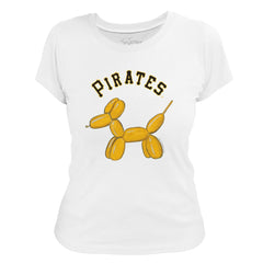Pittsburgh Pirates Tiny Turnip Women's Balloon Dog T-Shirt | MLB Near me